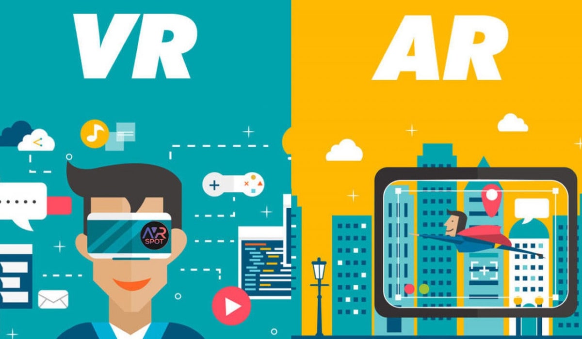 بهرهگیری از واقعیت افزوده (AR) و واقعیت مجازی (VR)